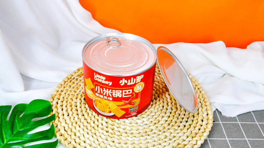 鍋巴食品紙罐
