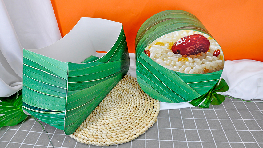 圓形粽子禮盒包裝