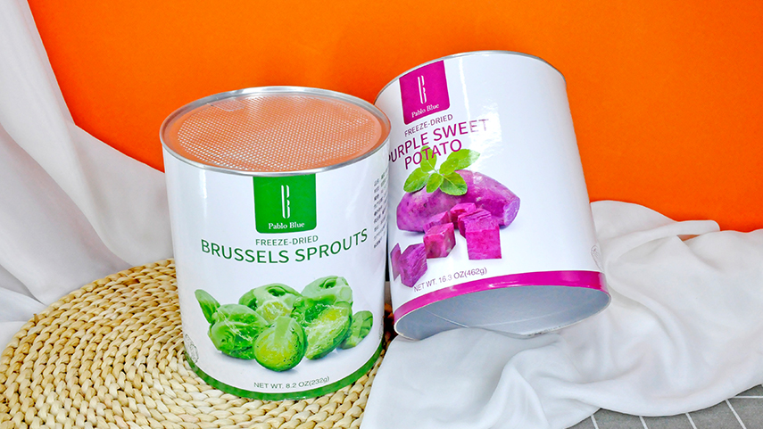 蔬菜干紙罐包裝